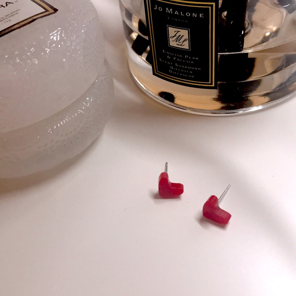 Heart Sliver Earrings